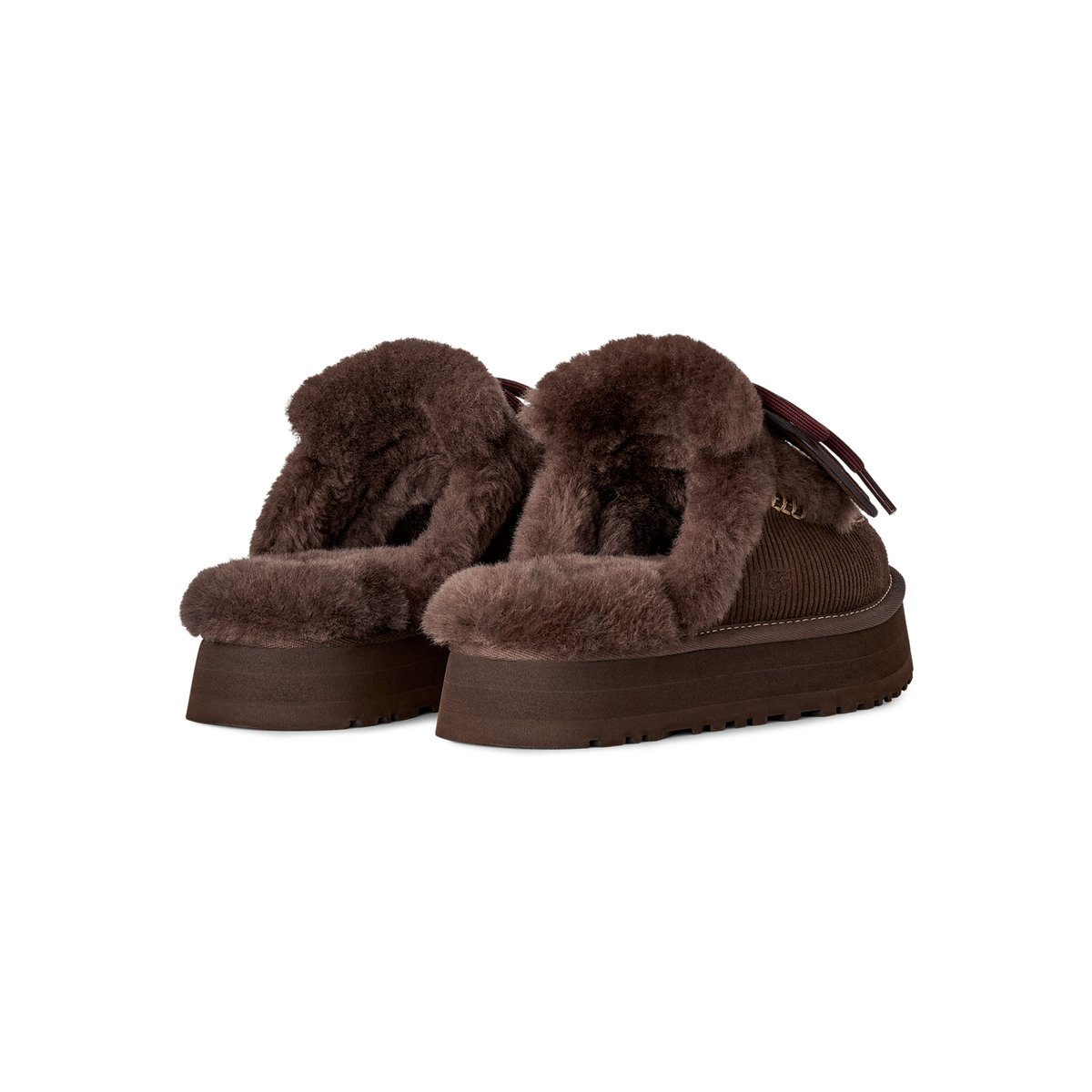 UGG Disquette Heritage in Burnt Cedar, women's rear view