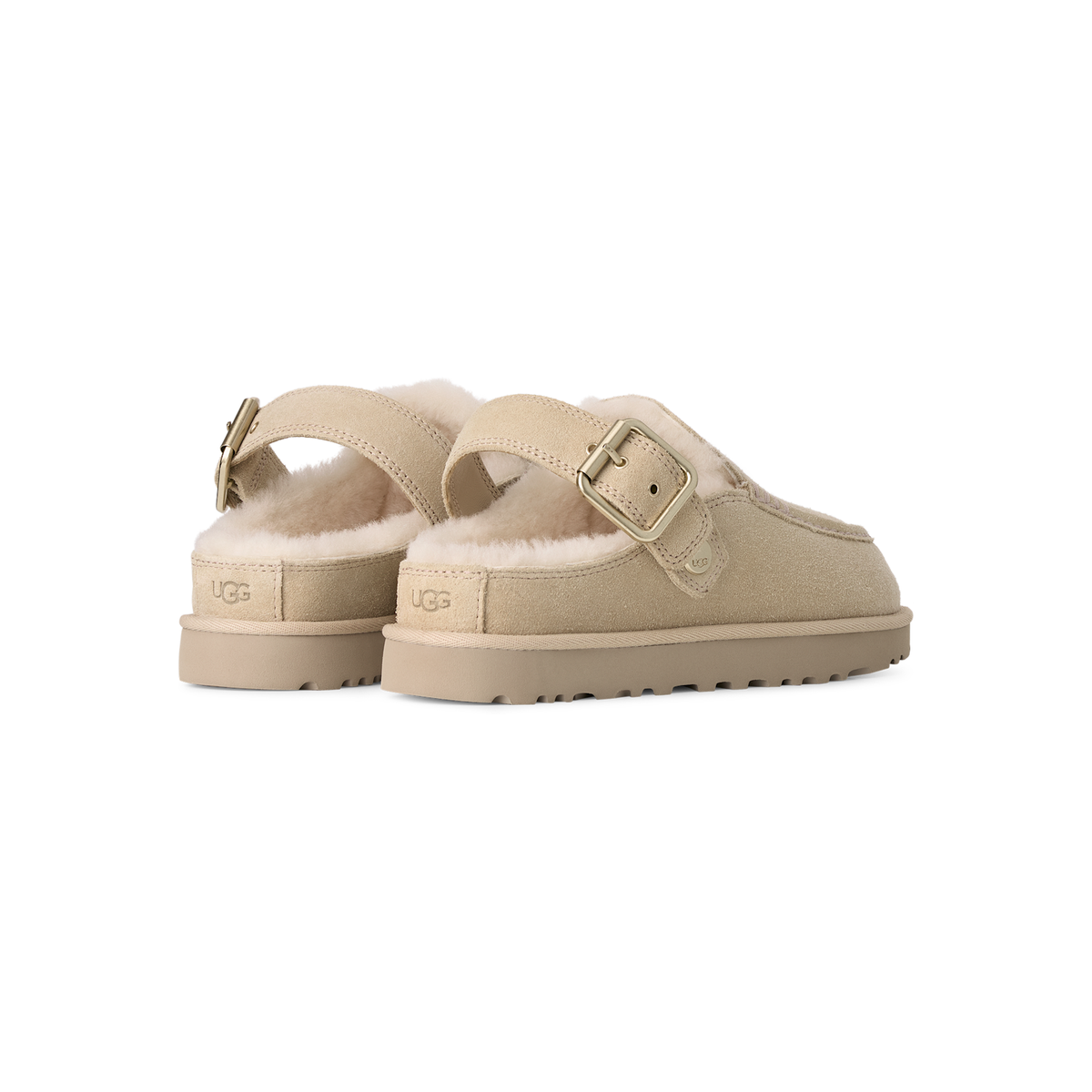 UGG Goldenstar Evelina Clog in Sand Castle, women's rear view