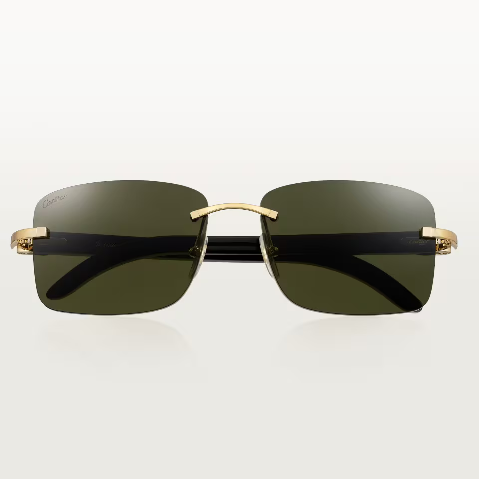 Sunglasses with Elongated C de Cartier motif