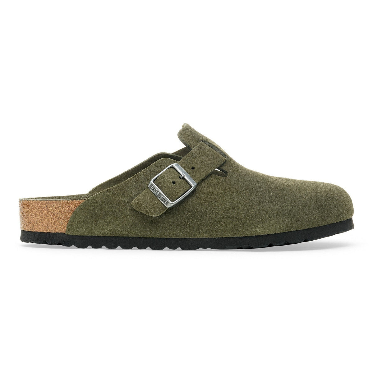 Birkenstock Boston Soft Footbed Thyme Tonal FB — side view