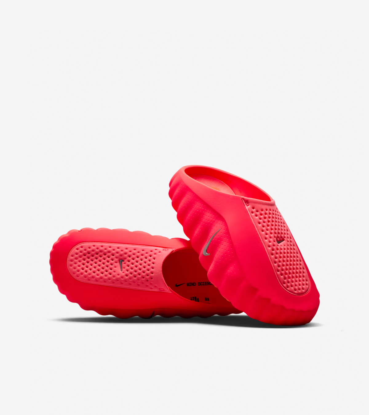 Nike Mind 001 Slide Solar Red HQ4307-600, product view 3