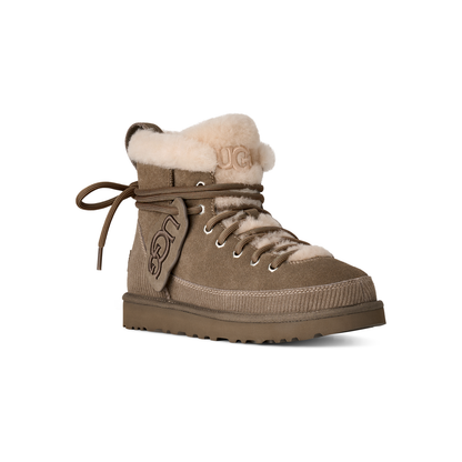 UGG Classic Heritage Lace-Up Boot in Dried Oregano, women's front angle