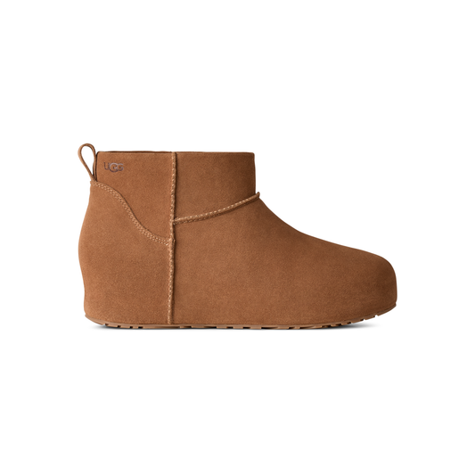 UGG Classic Mini Enwrap Boot in Chestnut, women's side profile