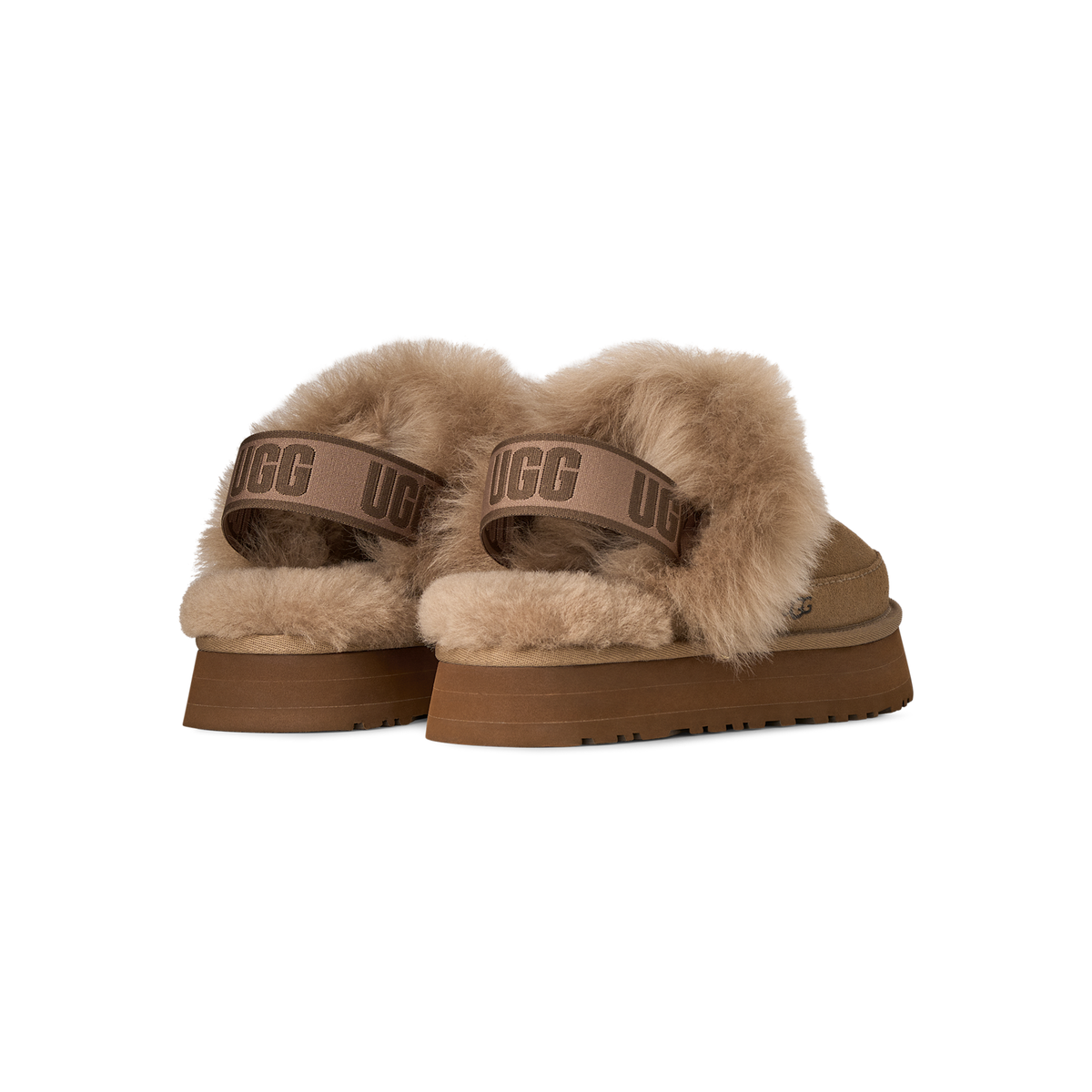 UGG Disquette Chalet Slingback in Light Bronze, women's rear view