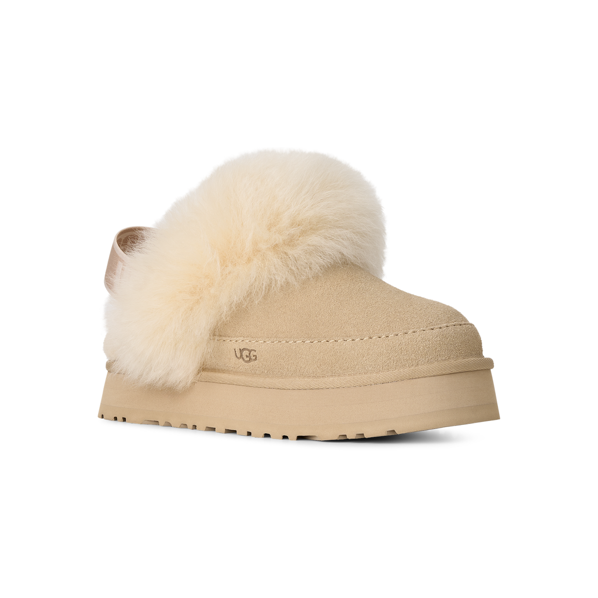 UGG Disquette Chalet Slingback in Sand, women's front angle