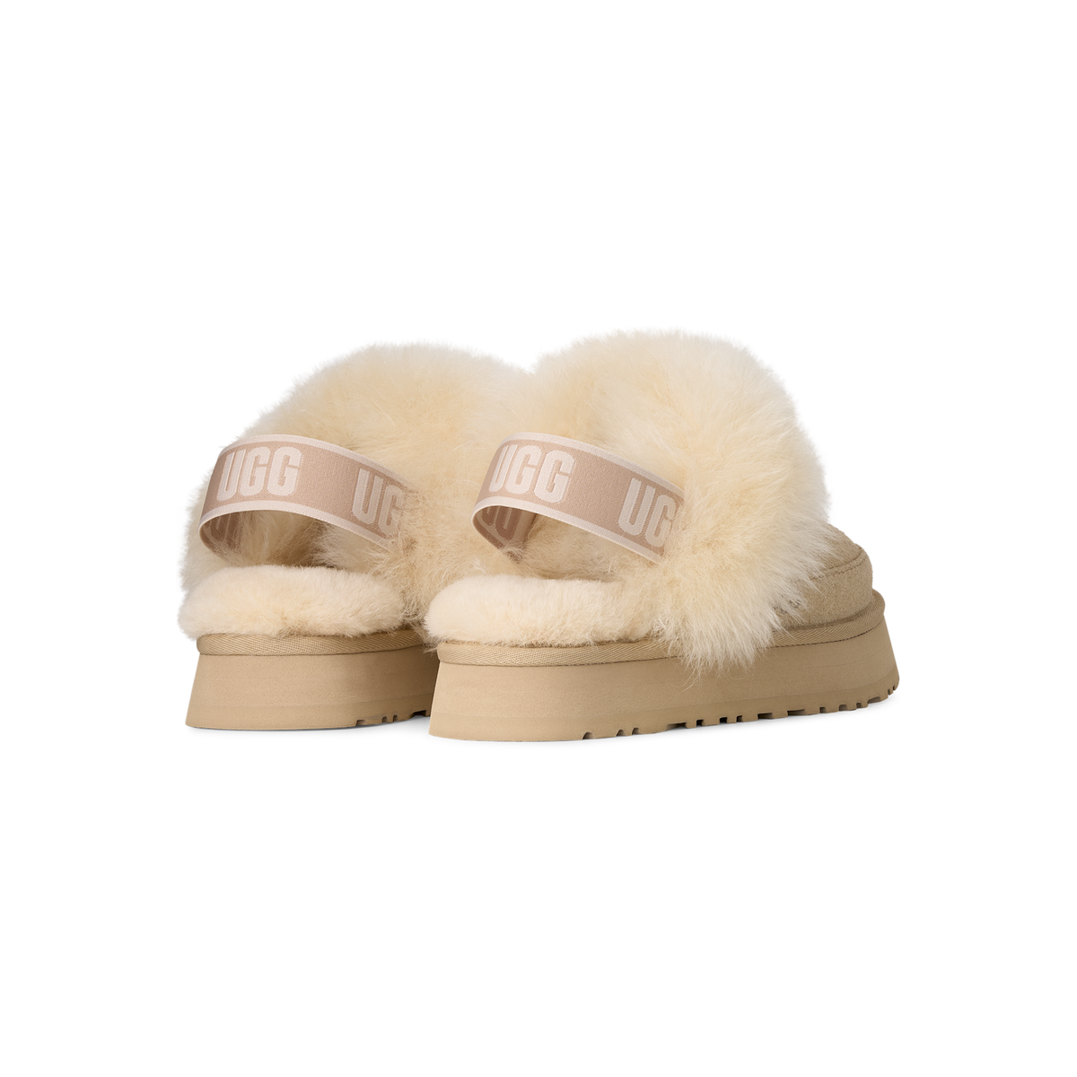 UGG Disquette Chalet Slingback in Sand, women's rear view
