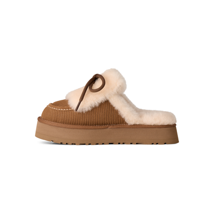 UGG Disquette Heritage in Chestnut, women's opposite side