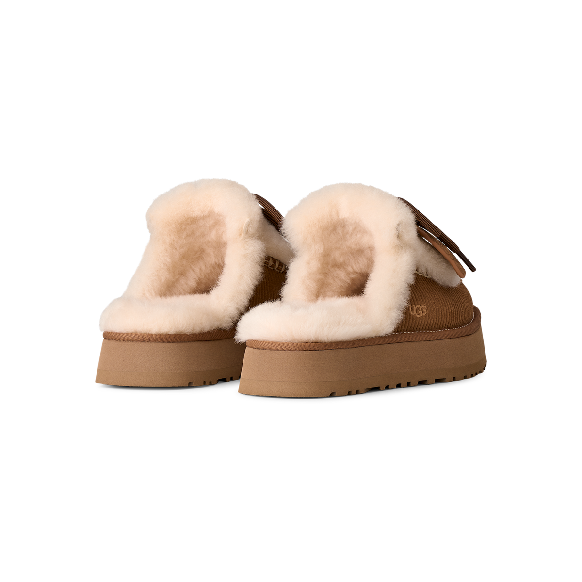 UGG Disquette Heritage in Chestnut, women's rear view