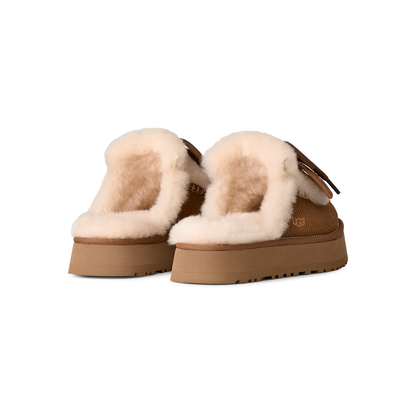UGG Disquette Heritage in Chestnut, women's rear view