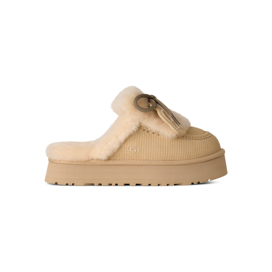UGG Disquette Heritage in Sand Castle, women's side profile