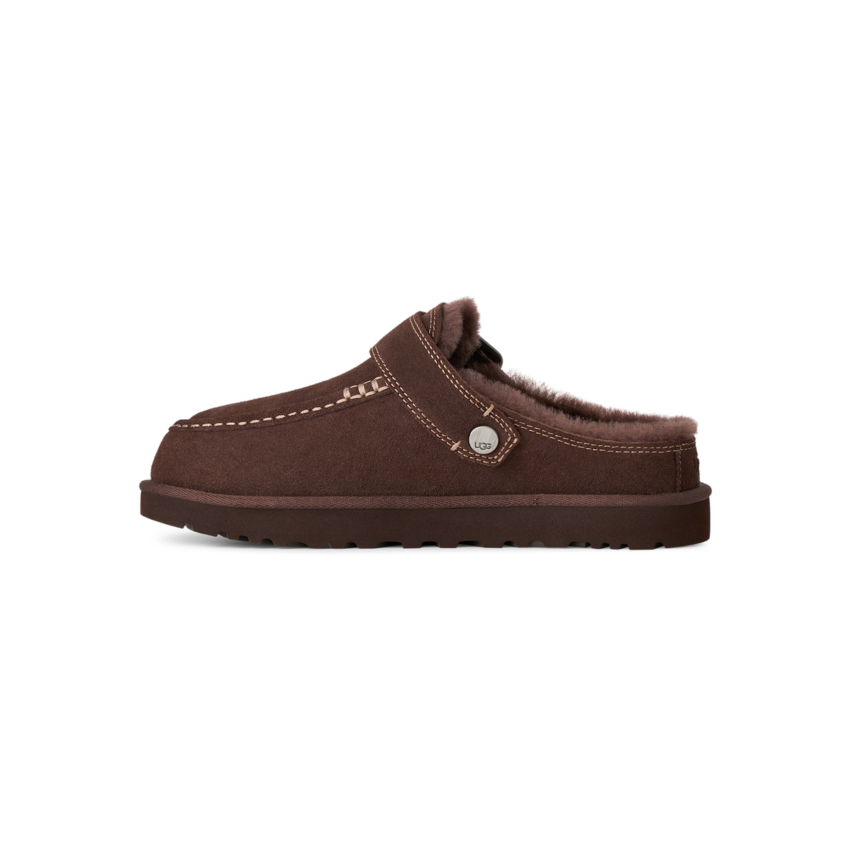 UGG Goldenstar Evelina Clog in Burnt Cedar, women's opposite side