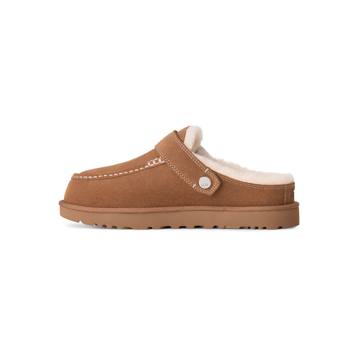 UGG Goldenstar Evelina Clog in Chestnut, women's opposite side