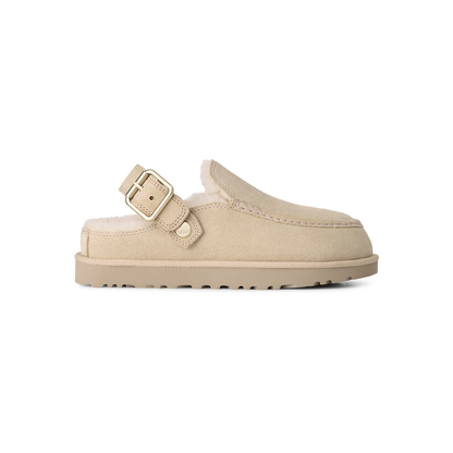 UGG Goldenstar Evelina Clog in Sand Castle, women's side profile