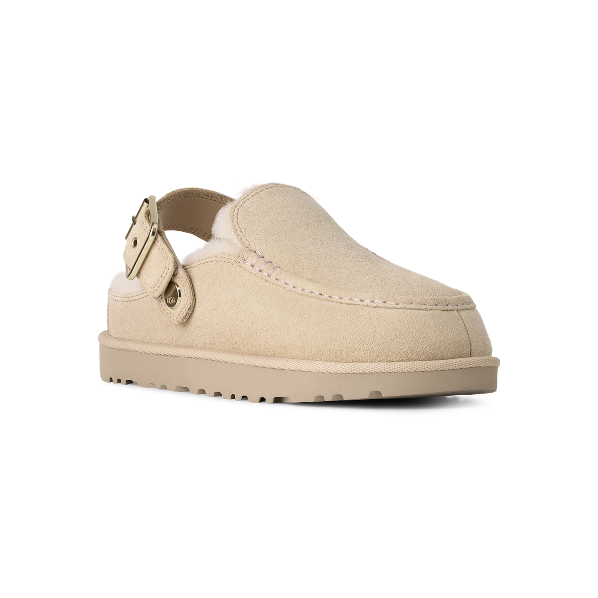 UGG Goldenstar Evelina Clog in Sand Castle, women's front angle