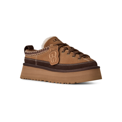 UGG Heritage Lace-Up in Chestnut, women's front angle