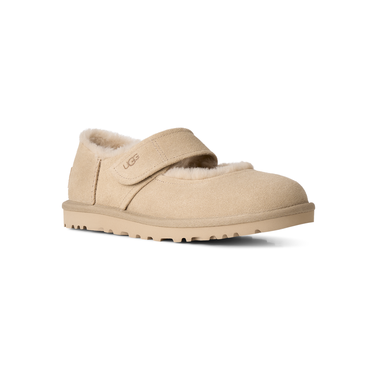UGG Loria Mary Jane in Mustard Seed, women's front angle