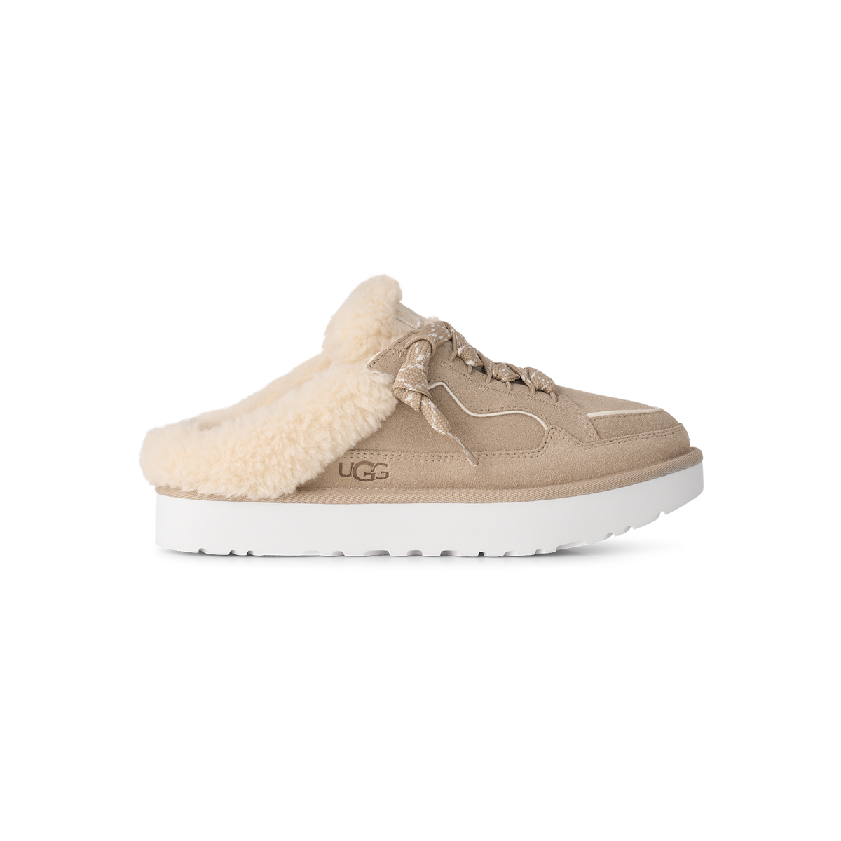 UGG Lowmel Mule in Moonlight, women's side profile